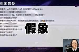 人生的真相是假象！